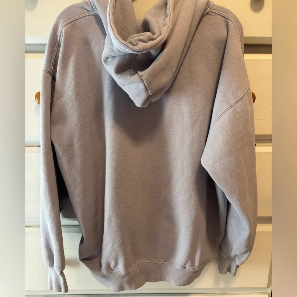 Brandy Melville Light Periwinkle Christy Hoodie - Picture 6 of 7